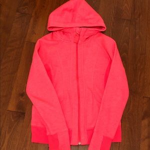 Pink/coral girls sweater